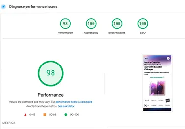 Core Web Vitals & Accessibility